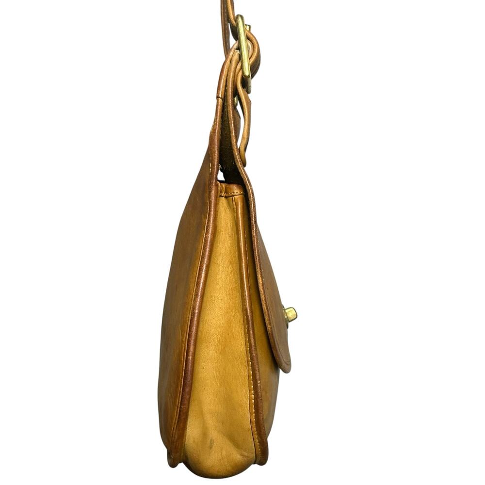 Vintage Coach 1970s Pre-Creed Crescent Saddle Bag - Picture 5 of 9